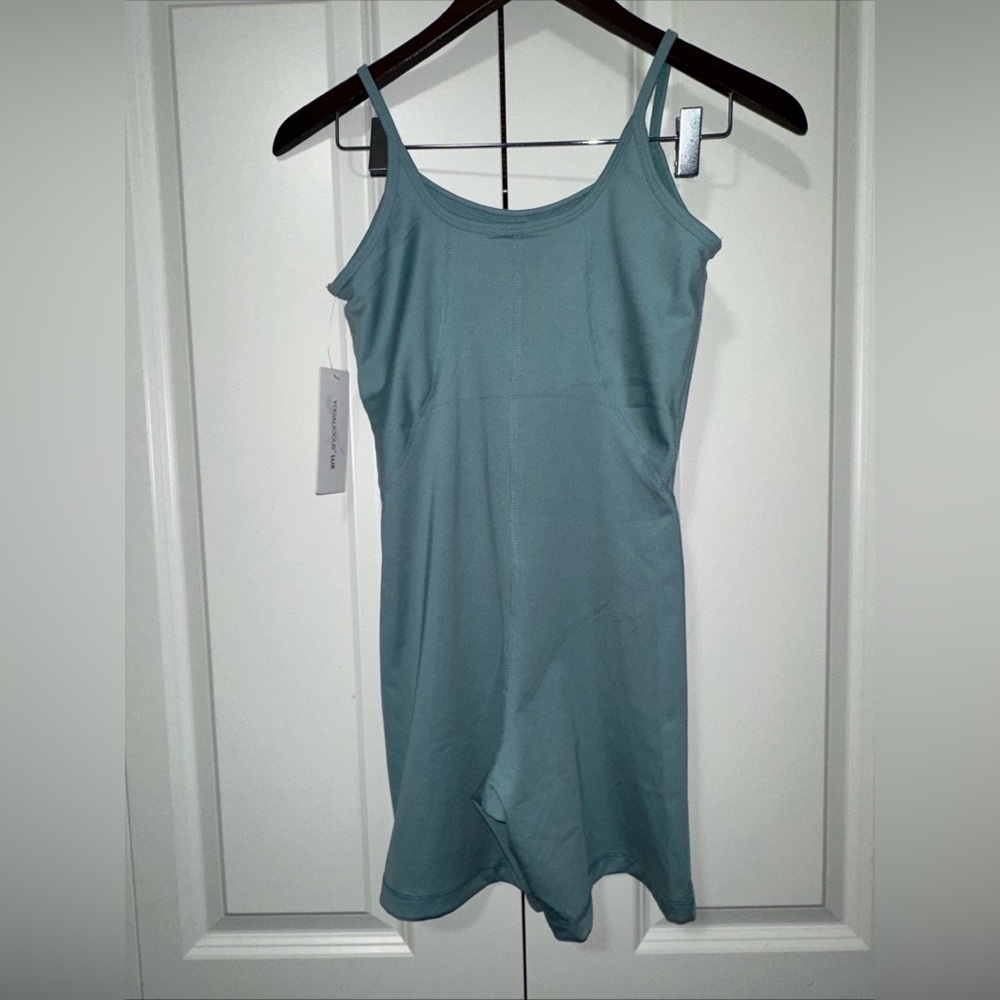 Yogalicious Lux Illusion Rib Lotus Romper NWT S 72$ Retail - Picture 4 of 4